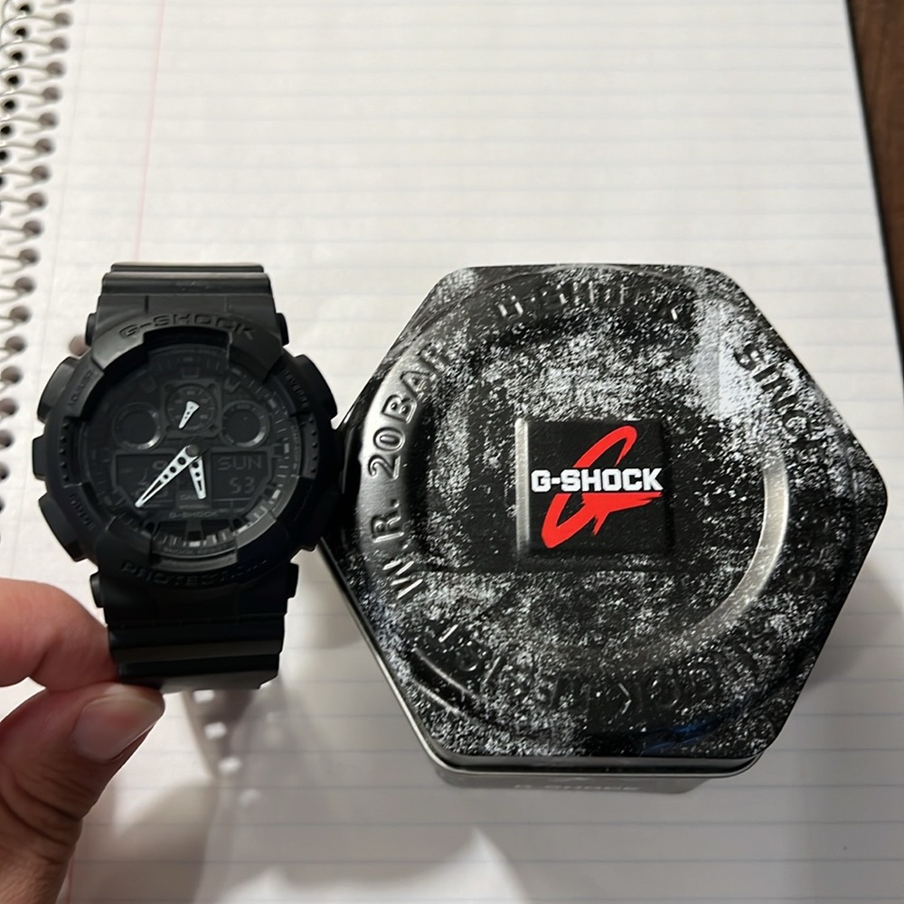 Casio Ga100-1a1 Analog-Digital Watch - image 5